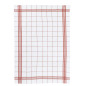 Geschirrtuch Carreaux Rouge 50 X 70