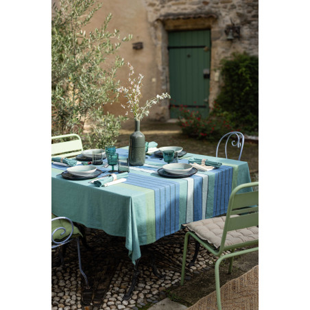 Recycelte Tischdecke Yuna Paon 170 X 170