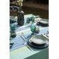 Nappe recyclée Yuna Paon 170 x 170