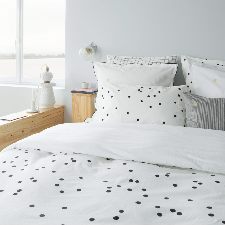 Housse de couette Odette Milk 200 x 140