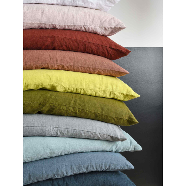 Housse de coussin Mona Celadon 80 x 80