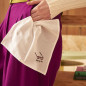 Pañuelo Hankie Amour Noir 25 X 25