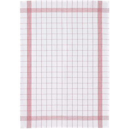 Strofinaccio misto Carreaux Rouge 55 X 75