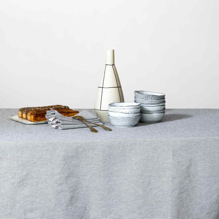 Tischdecke Finette Finette Caviar 160 X 250