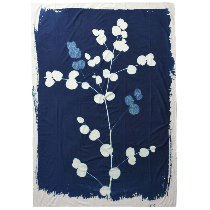 Pareo Eucalyptus Bleu 180 X 130