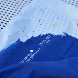 Pareo Eucalyptus Bleu 180 X 130
