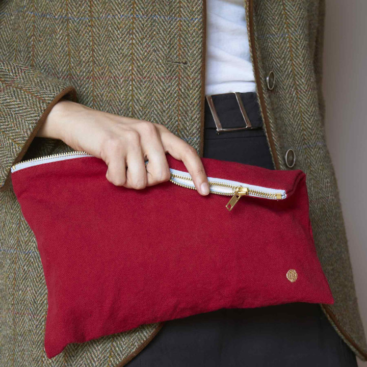 Pochette Iona Cherry 19 X 28 X 1