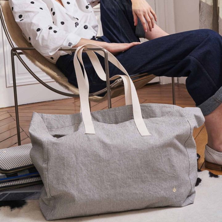 Saco tote Finette Finette Caviar 38 X 46 X 18