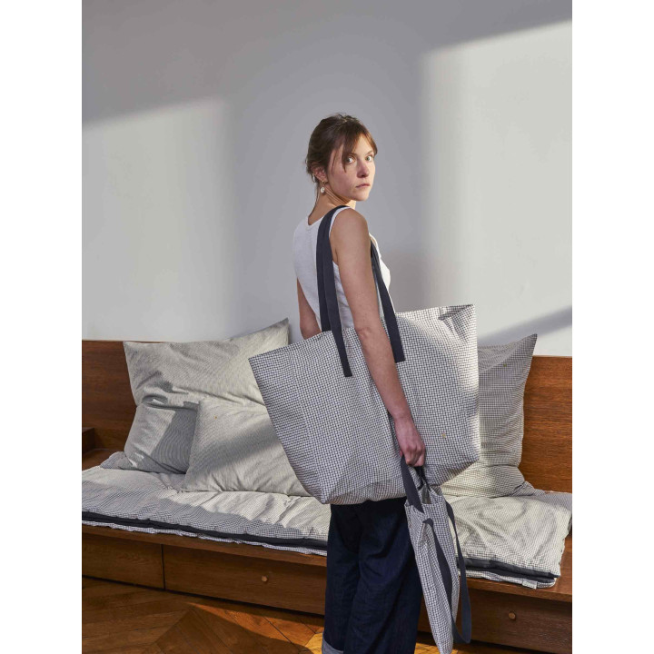 Saco tote Gustave Gustave Caviar 38 X 46 X 18