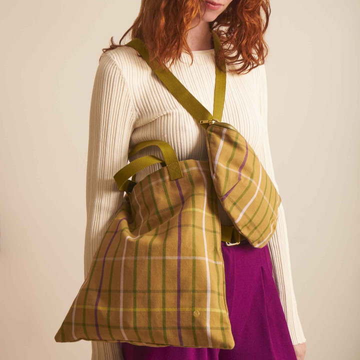 City-Tasche Scotty Marron 38 X 38