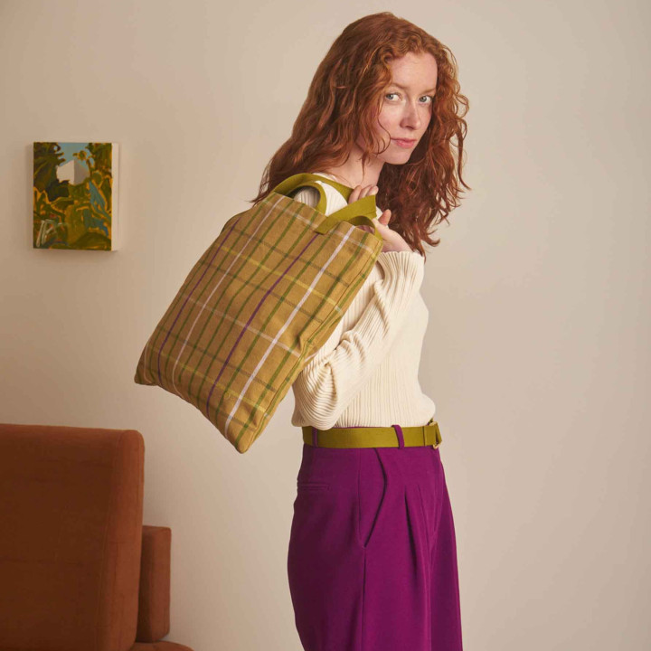 City-Tasche Scotty Marron 38 X 38
