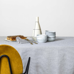 Set van 2 servetten Finette Finette Caviar 40 X 40