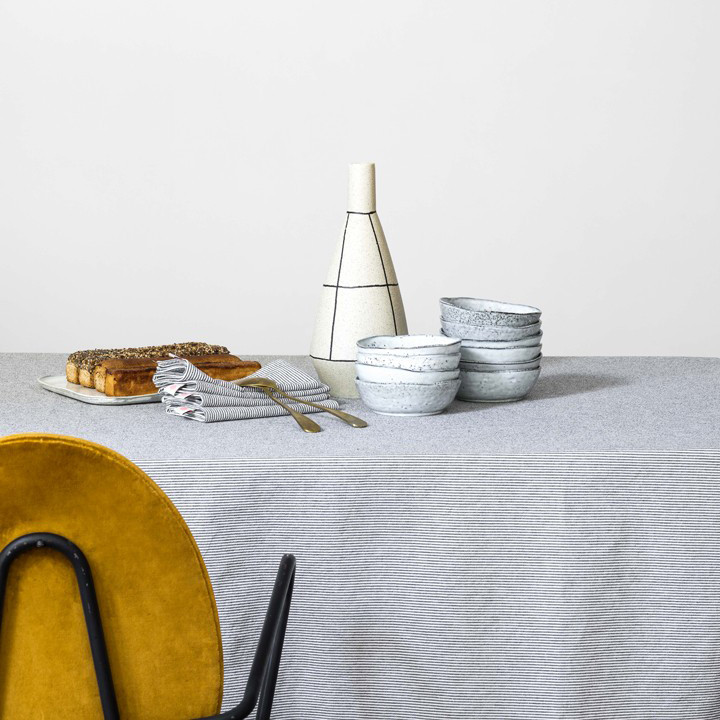 2er-Set Tischservietten Finette Finette Caviar 40 X 40
