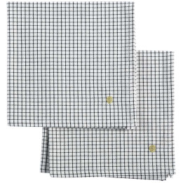 Set de 2 servilletas de mesa Gustave Gustave Caviar 40 X 40
