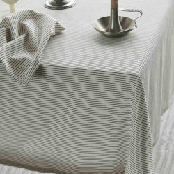 Lot de 2 serviettes de table Léonie Caviar 40 x 40