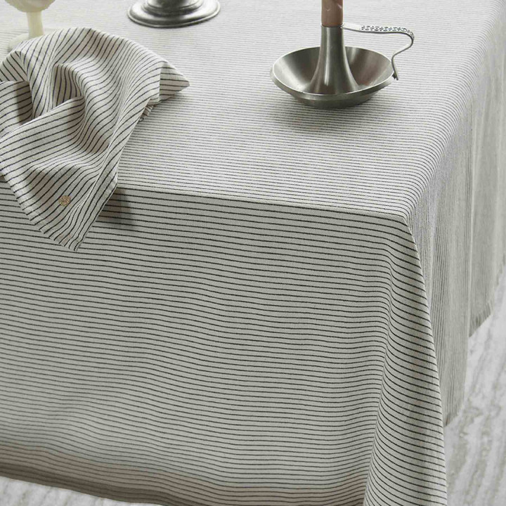 Conjunto de 2 guardanapos de mesa Léonie Caviar 40 X 40