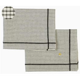 Lot de 2 sets de table Gustave Caviar 40 x 50