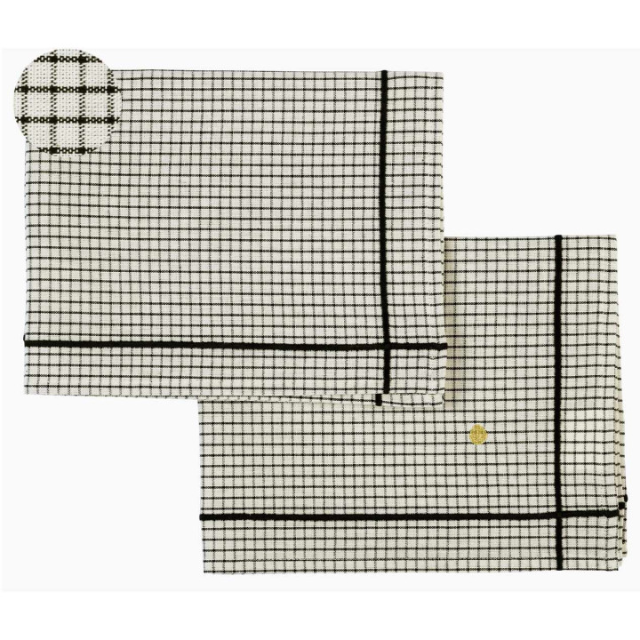 2er-Set Tischsets Gustave Gustave Caviar 40 X 50