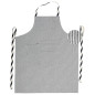 Tablier de cuisine Finette Caviar 90 x 75
