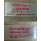 Paño de cocina Bouteille Bourgogne Blanc 72 X 48