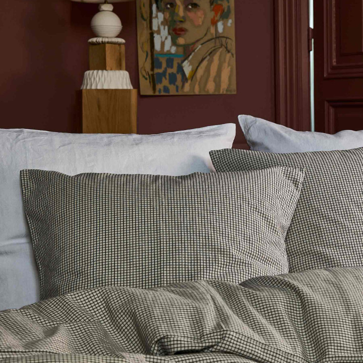 Funda de almohada Gustave Gustave Caviar 50 X 70