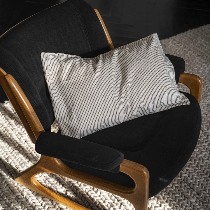 Kussensloop Léonie Caviar 50 X 70