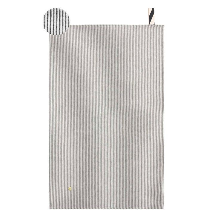 Paño de cocina Finette Finette Caviar 50 X 80