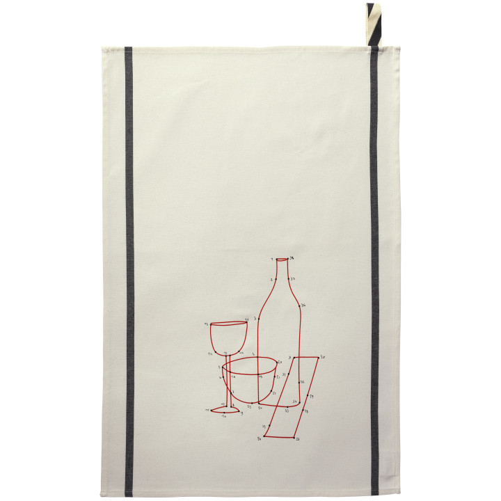 Küchentuch Phil Drink Écru 50 X 70