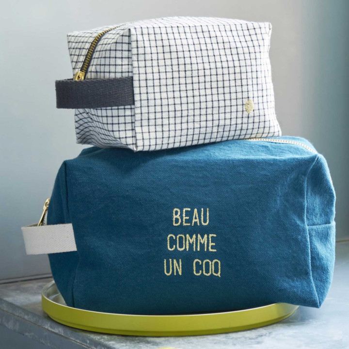 Bolsa cubo Beau orage Bleu L 22 X 14 X 10,5