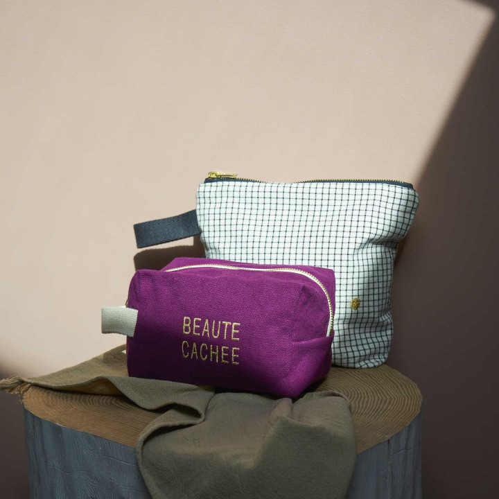 Beauty pochette cubica Beauté Violet S 10 X 16 X 10
