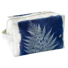 Neceser cúbico Fougère Fougère Bleu L 14 X 22 X 11