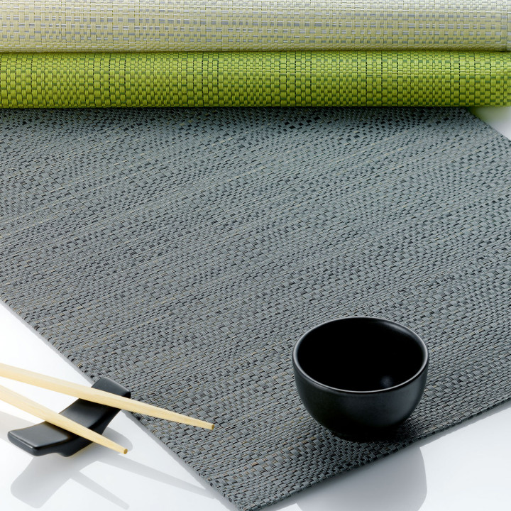 Set de table en PVC tissé Canna ivoire 33 X 45