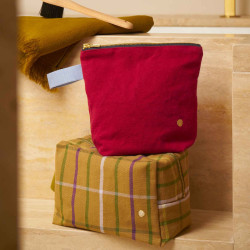 Neceser cúbico Scotty Marron L 14 X 22 X 11
