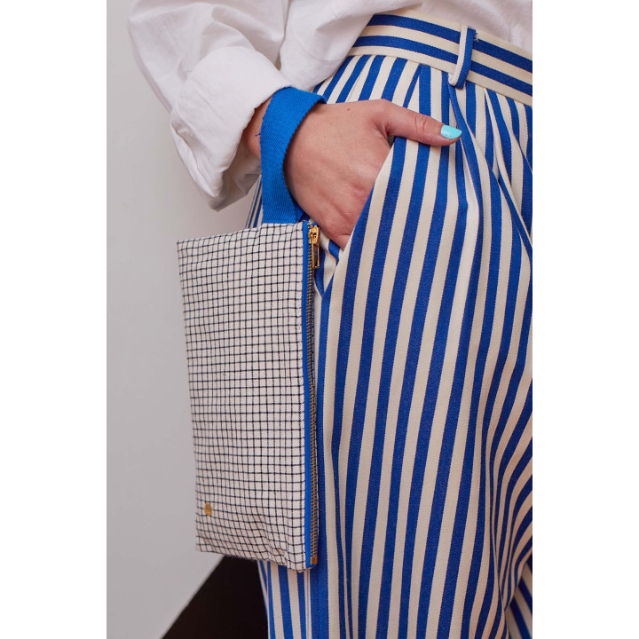 Neceser Stylo Bleu 14 X 24