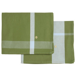 Lot de 2 sets de table La nonna Pistacchio 40 x 50 x 1