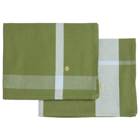 Set van 2 placemats La nonna Pistacchio 40 X 50 X 1