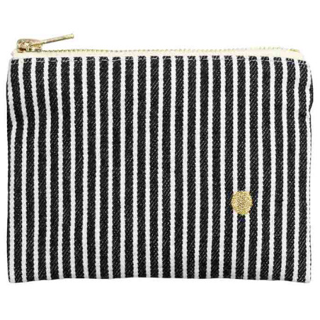 Pochette Basile Caviar S 11 x 14 x 1