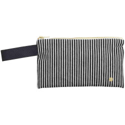 Pochete com asa Basile Caviar 14 X 24