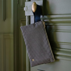 Handgelenk-Clutch Basile Caviar 14 X 24
