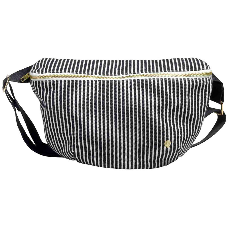 Bolsa de cintura Basile Caviar 19 X 28