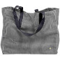 Saco tote Basile Caviar 38 X 46 X 18