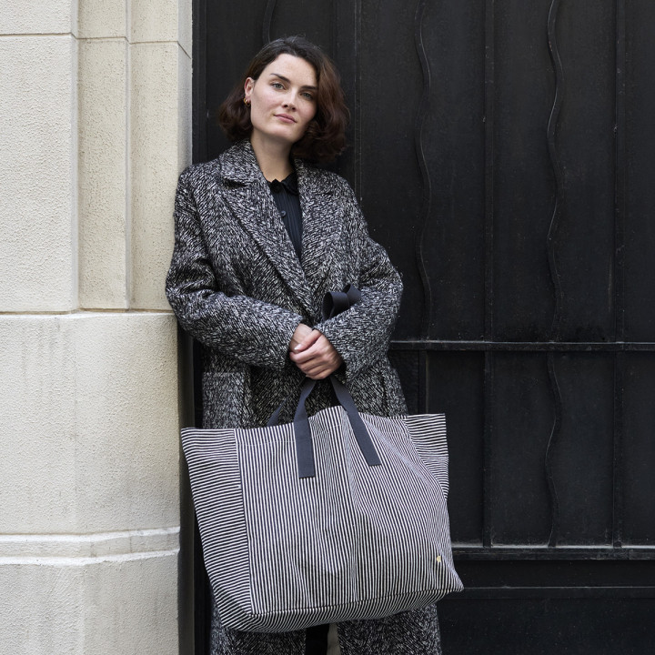 Bolso tote Basile Caviar 38 X 46 X 18