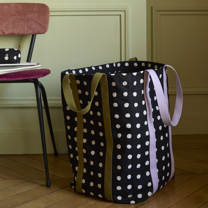 Maxi tas Poppins Mia Caviar 48 X 33 X 33