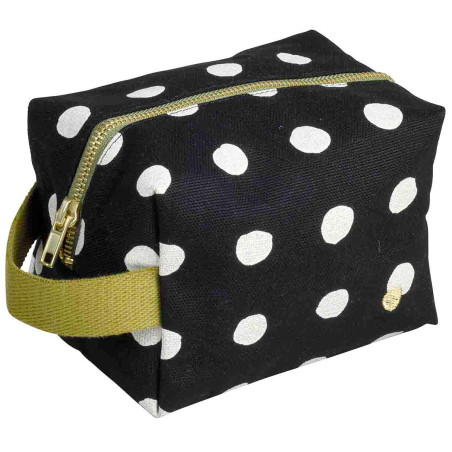 Trousse cube Mia Caviar S 10 x 16 x 10