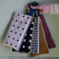 Pochette con laccetto Mio Écru 14 X 24