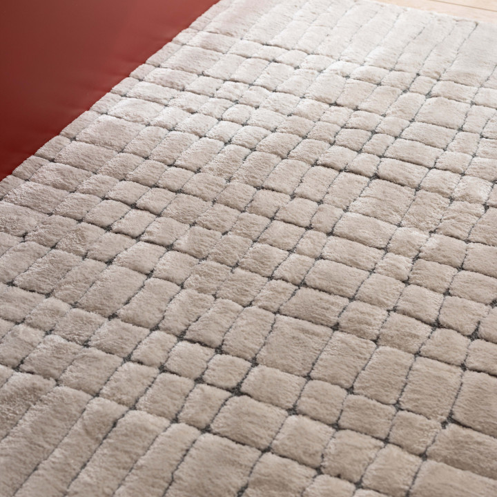 Tappeto riciclato Antonio Neige 160 X 230 X 2