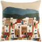 Coussin brodé Elie Multico 45 x 45