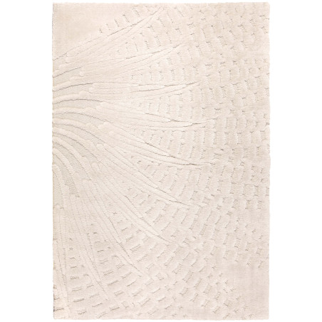 Tapis recyclé Ewan Ivoire 160 x 230 x 2