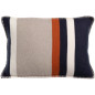 Coussin jacquard recyclé Gioia Marine 40 x 65