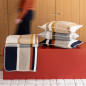 Coussin jacquard recyclé Gioia Marine 40 x 65